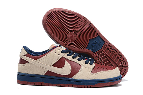 Women's Dunk Low SB Red Shoes 0146